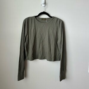 NUUDS waffles knit top